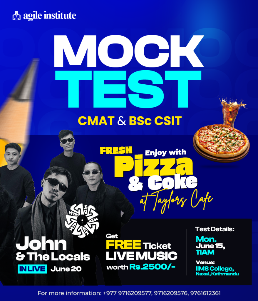 FREE CMAT & BSc CSIT MOCK TEST